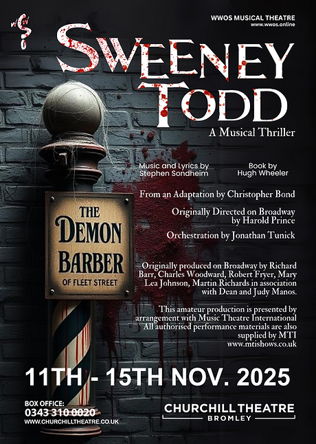 Sweeney Todd at The Churchill Theatre